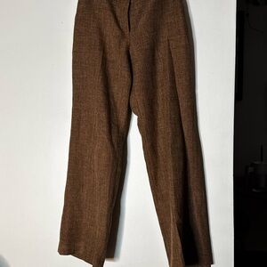 Vintage Brown tweed trousers